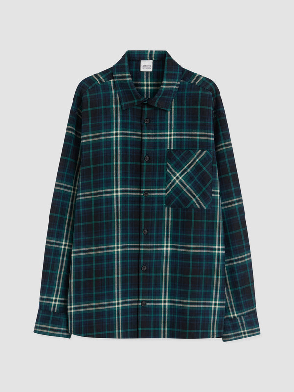 LCW Kids Plaid Gabardine Boys' Shirt