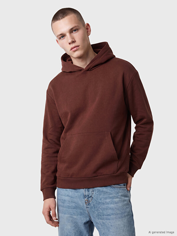 XSIDE Kanguru Cepli Erkek Hoodie