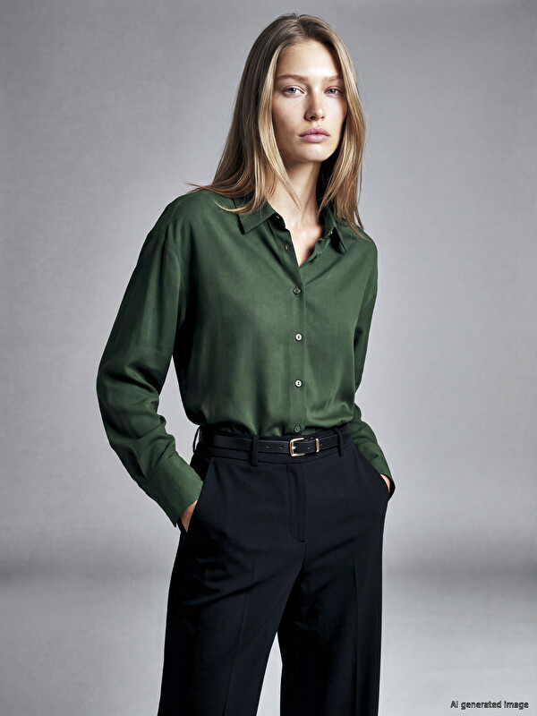 LCW Vision Oversize Women's Shirt