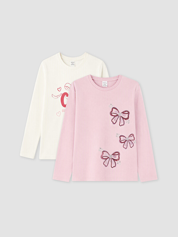 LCW Kids Djevojčica Roze Majica