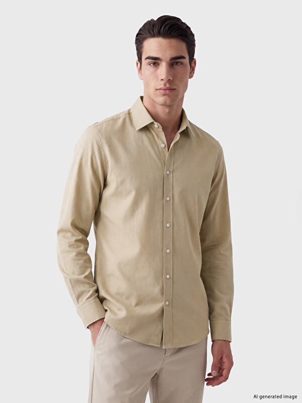 LCWAIKIKI Classic Regular Fit Men's Shirt