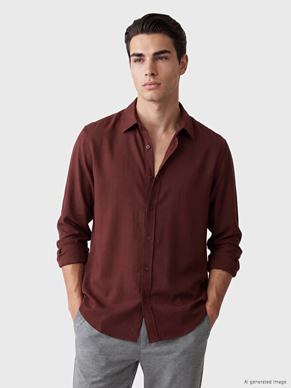 LCWAIKIKI Classic Regular Fit Men's Shirt