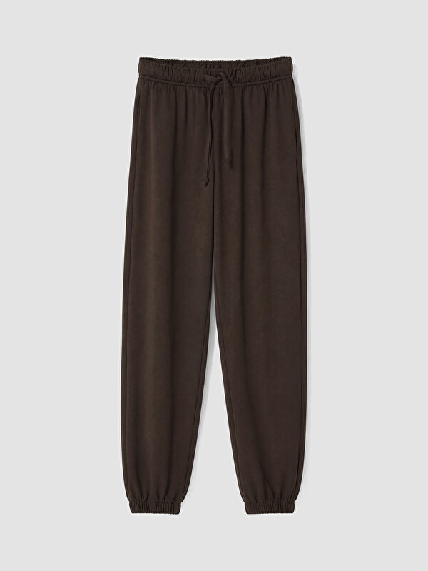 Natuvera Woman Brown Jogger Sweatpants