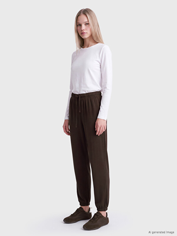 Natuvera Elastic Waist Women's Jogger Sweatpants