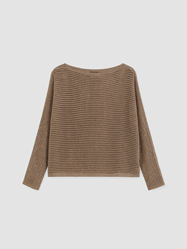 LCW Vision Woman Brown Sweater