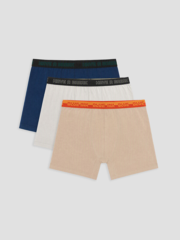 LC WAIKIKI Cotton Elastic Men's Boxer 3-pack
