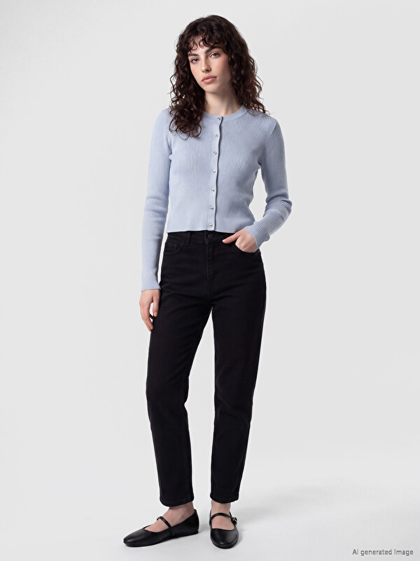 LCW Jeans Xhinse Mom Fit Petite për gra