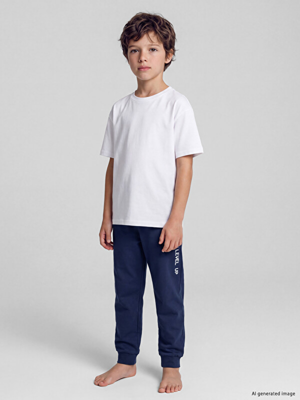 LCW Kids Printed Boys' Pyjamas Bottom