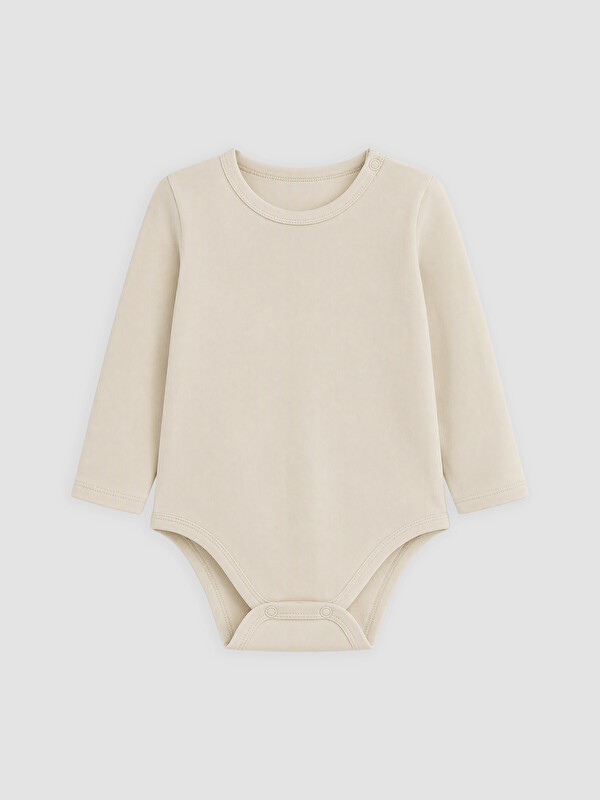 LC WAIKIKI Bisiklet Yaka Erkek Bebek Çıtçıtlı Body