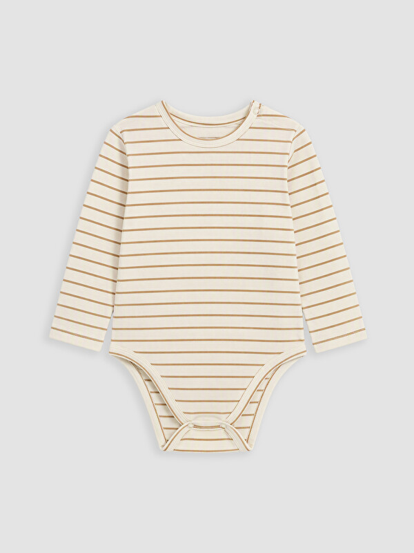 LC WAIKIKI Bisiklet Yaka Erkek Bebek Çıtçıtlı Body