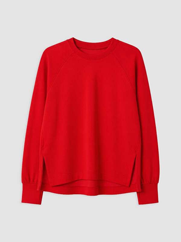 KOOR SPORT Soft Touch Kadın Spor Sweatshirt