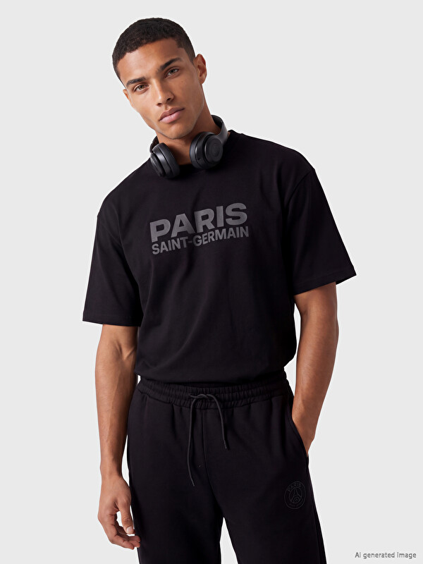 XSIDE ACTIVE Paris Saint-Germain Baskılı Erkek Spor Tişört