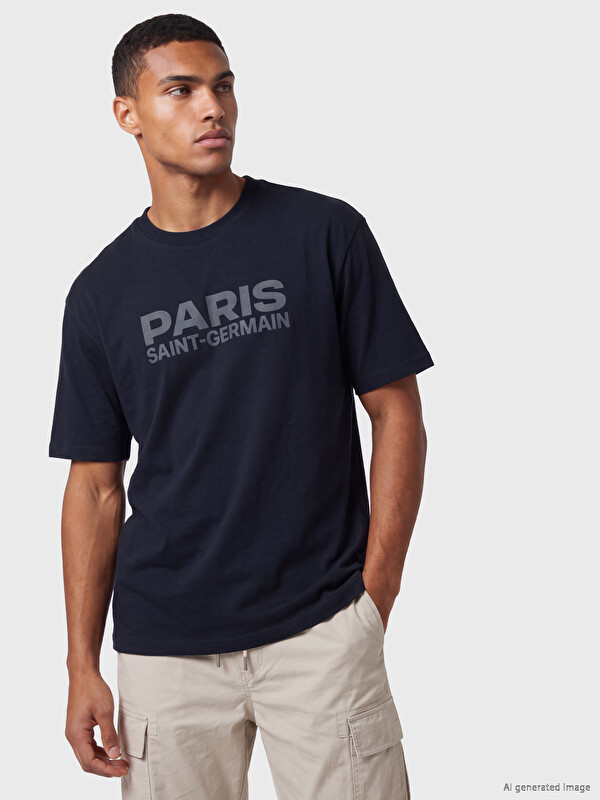 XSIDE ACTIVE Paris Saint-Germain Baskılı Erkek Spor Tişört