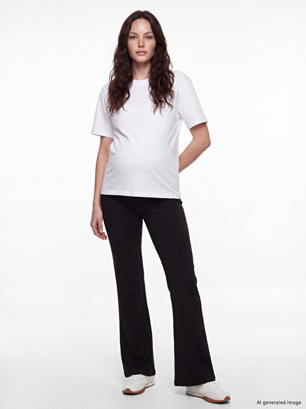LCW Comfort Karın Panelli  İspanyol Paça Soft Touch HamileTayt
