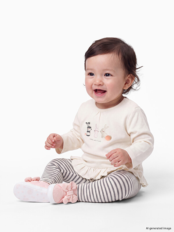 LCW baby Set za Bebe Djevojčice Okrugli Izrez