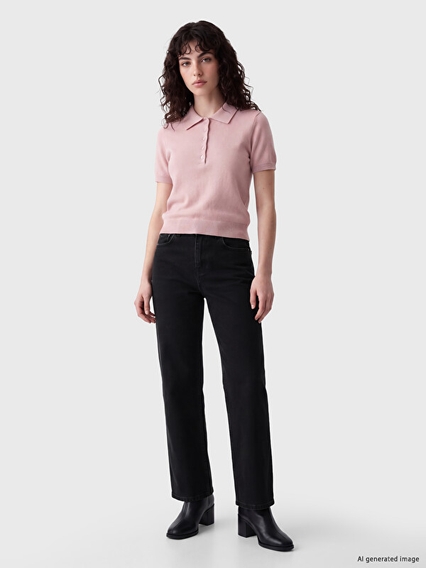 LCW Jeans Petite Straight Fit Women's Jeans
