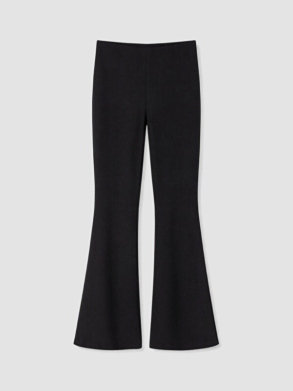 LCW Comfort Woman Black Trousers