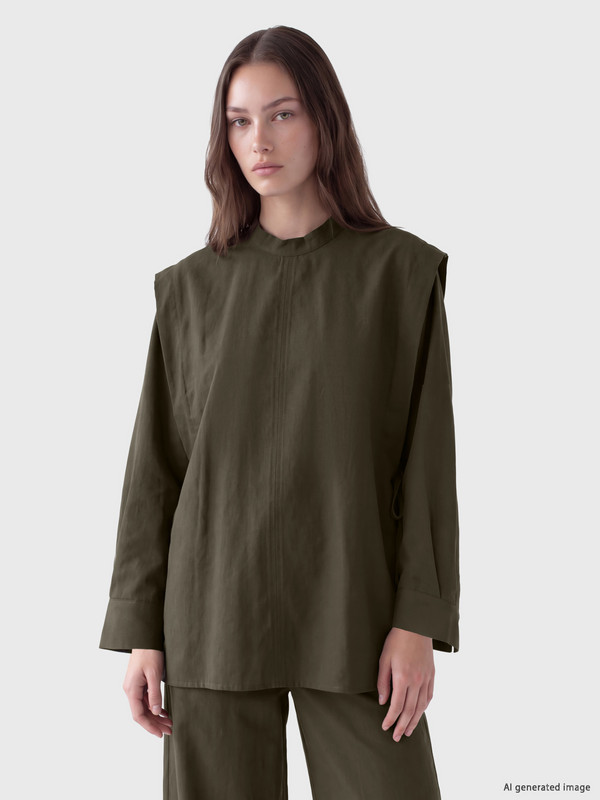 LCW Modest Mock Neck Women's Tunic