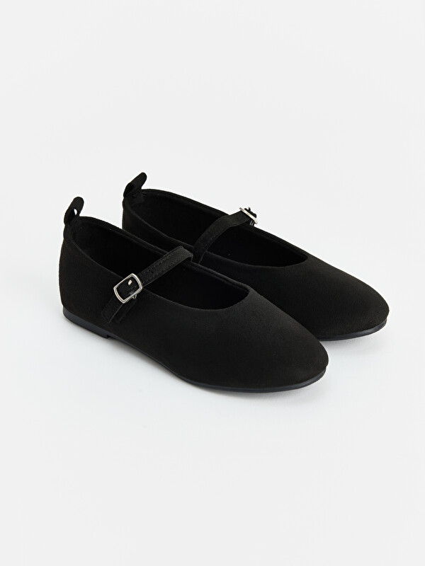 LCW STEPS Girl Black Ballet Flats