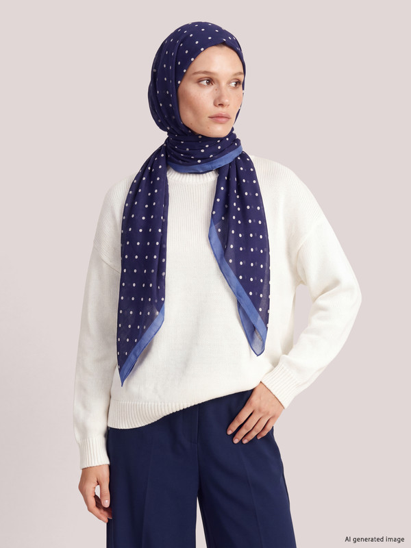 LCW Modest Polka Dot Women's Shawl