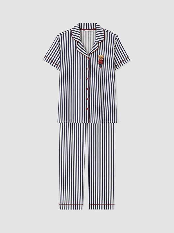 LCW DREAM Ayı Teddy Baskılı Kadın Pijama Takım