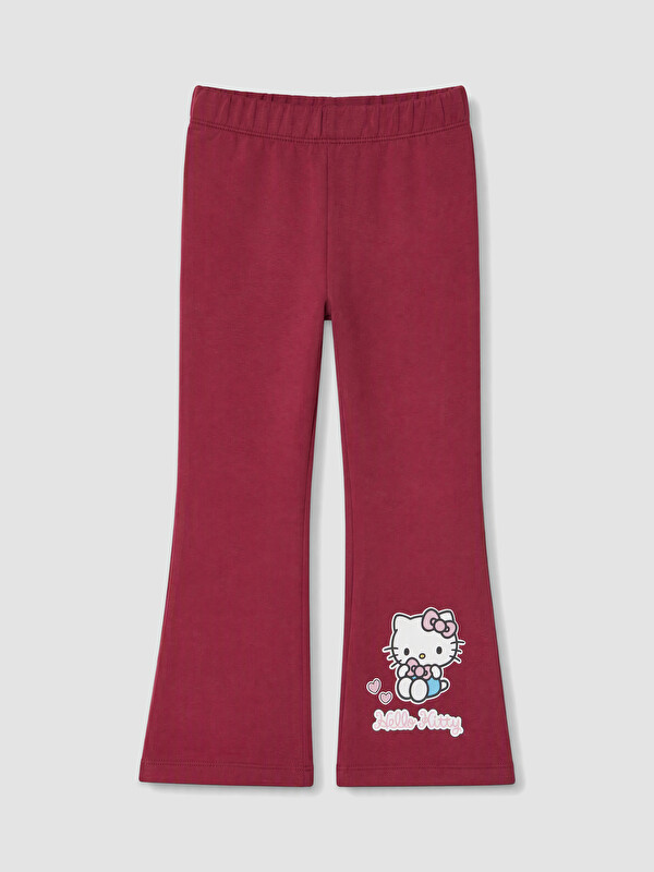 LCW Kids ليجنز بنات رضع مطبوع Hello Kitty بتصميم رجل واسع