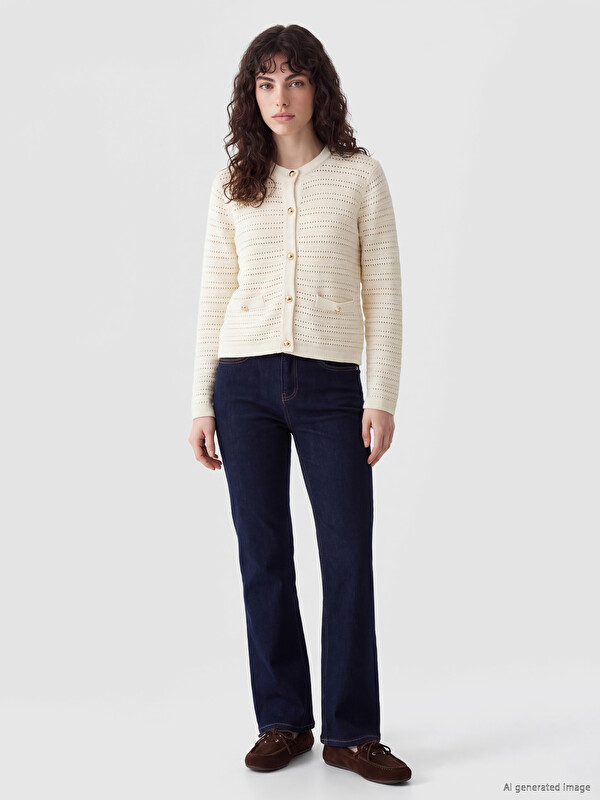 LCW Jeans Petite Flare Women's Jeans