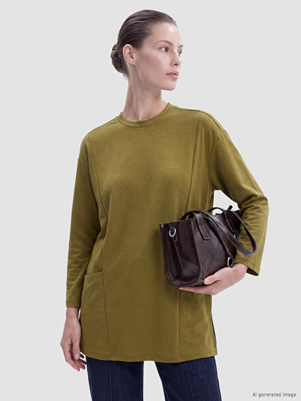 LC WAIKIKI Женская свитшот-туника Soft Touch