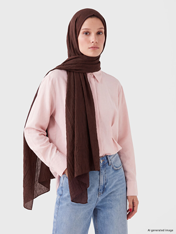 LCW ACCESSORIES ჟაკარდის ქალის შარფი