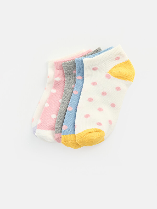LC WAIKIKI Girl Ecru Trainer Socks