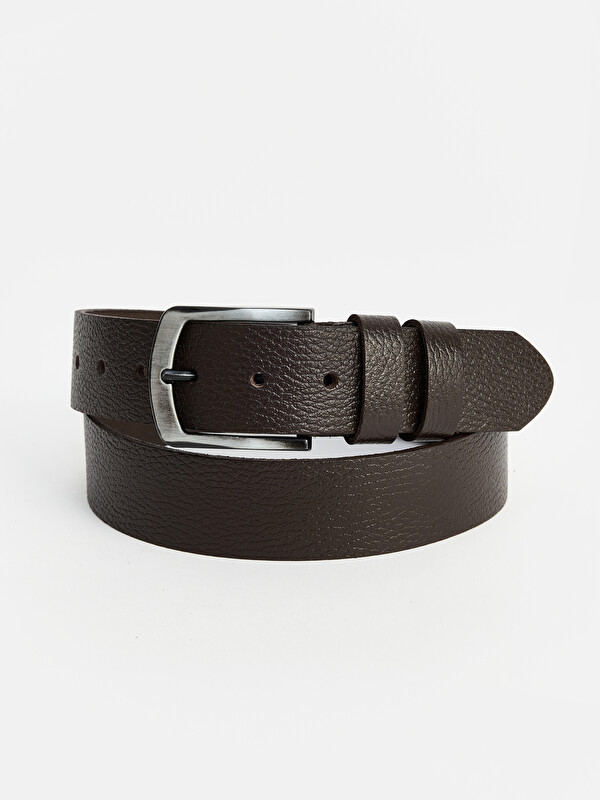 LCW ACCESSORIES Hakiki Deri Erkek Kemer