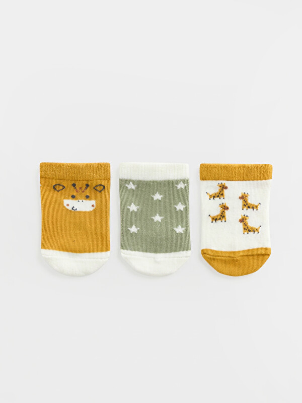 LC WAIKIKI Patterned Boys' Trainer Socks 3-pack