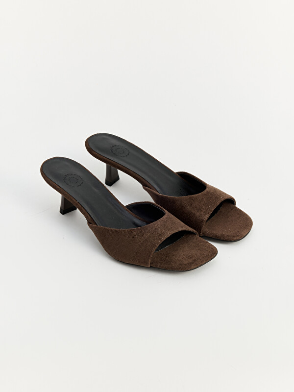 LCW STEPS Woman Brown Sliders
