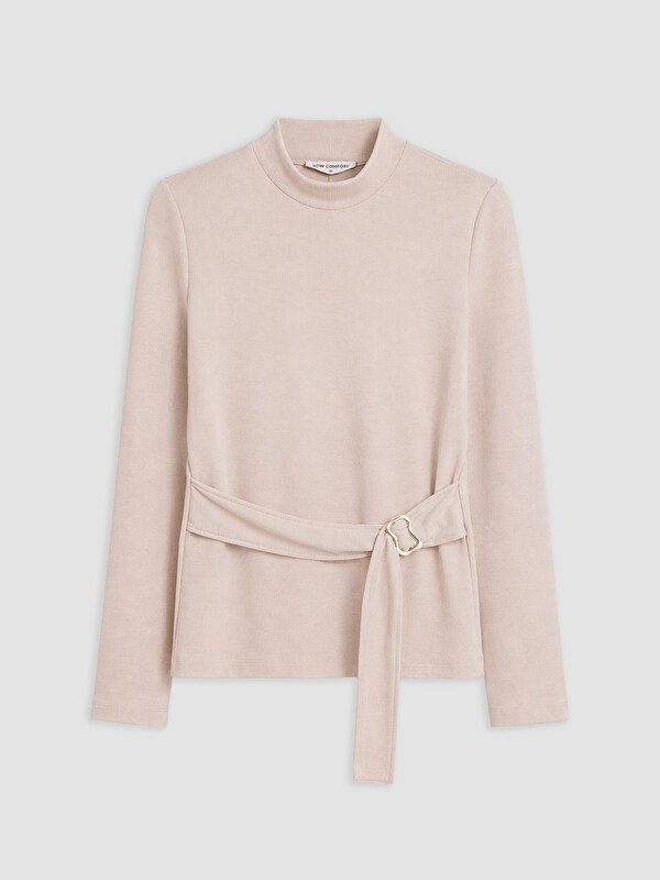 LCW Comfort Woman Beige Blouse