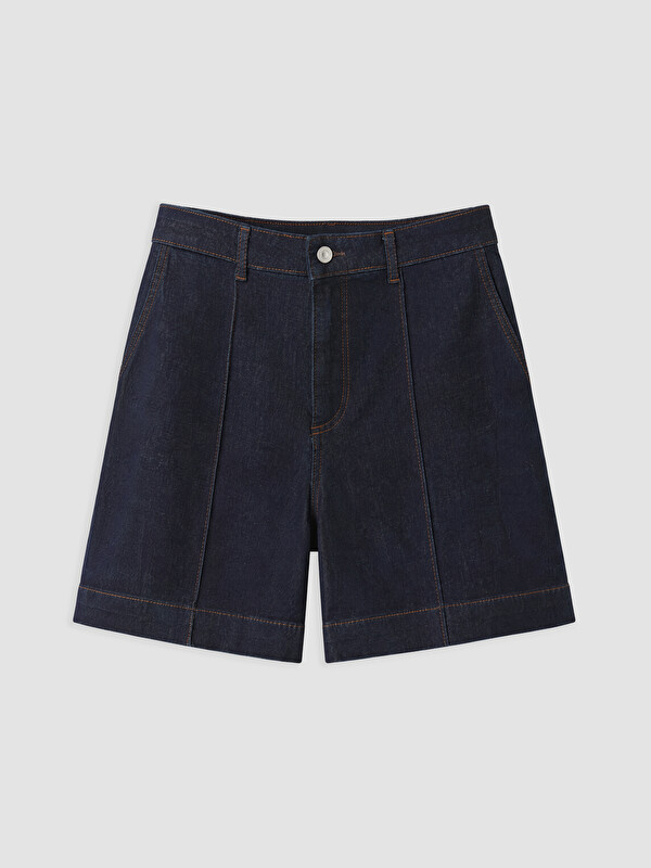 LCWAIKIKI Classic Woman Indigo Denim Shorts