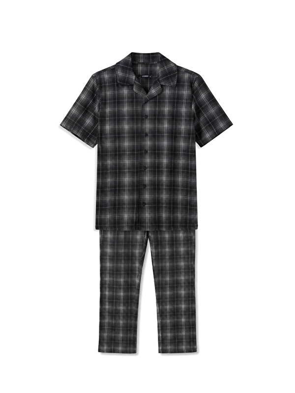 LC WAIKIKI Regular Fit Ekose Erkek Pijama Takımı