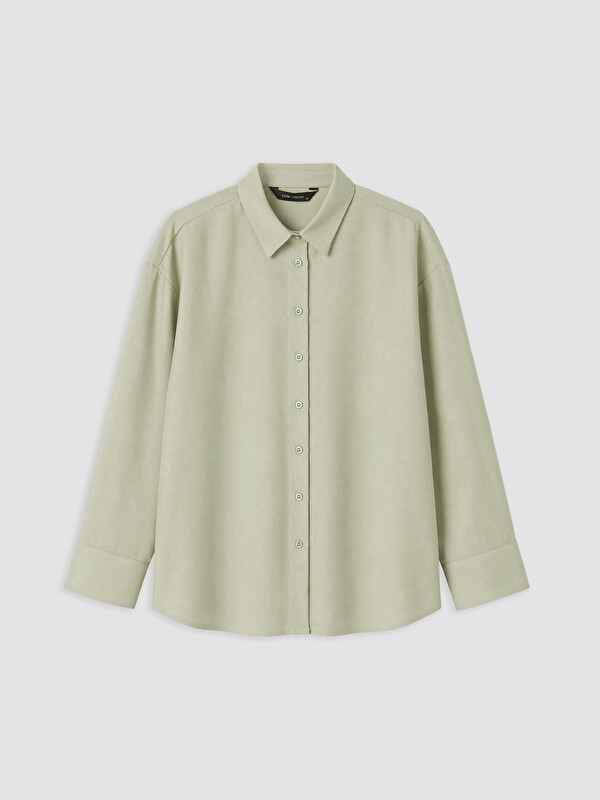 LCW Vision Oversize Poplin Women's Shirt