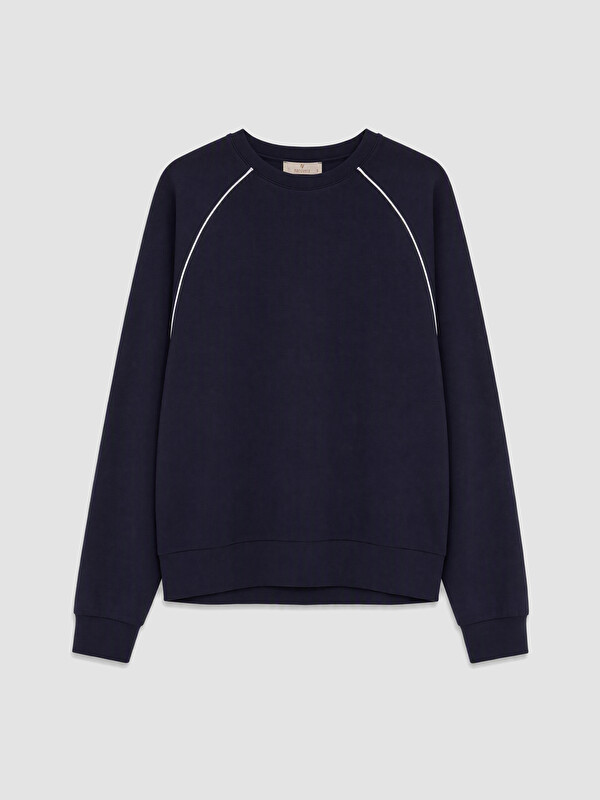 Natuvera Woman Navy Sweatshirt