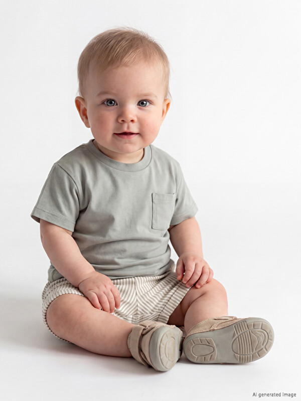 LCW baby Set pantallonash të shkurtra për foshnja djem