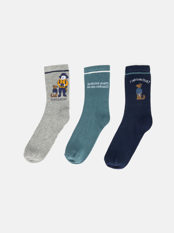 LCW Kids 3-pack Boys' Ankle Socks