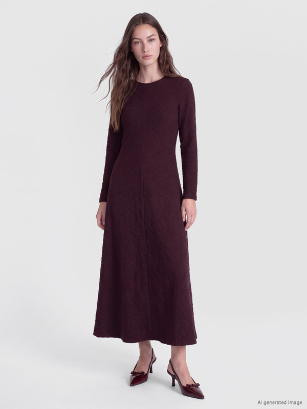 LCW Modest Rochie Soft Touch cu Croială A