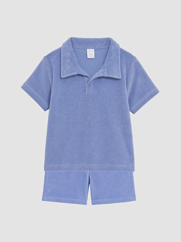LCW baby Polo Collar Baby Boys' Shorts Set
