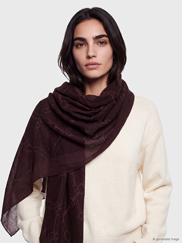 LCW ACCESSORIES Desenli Kadın Şal