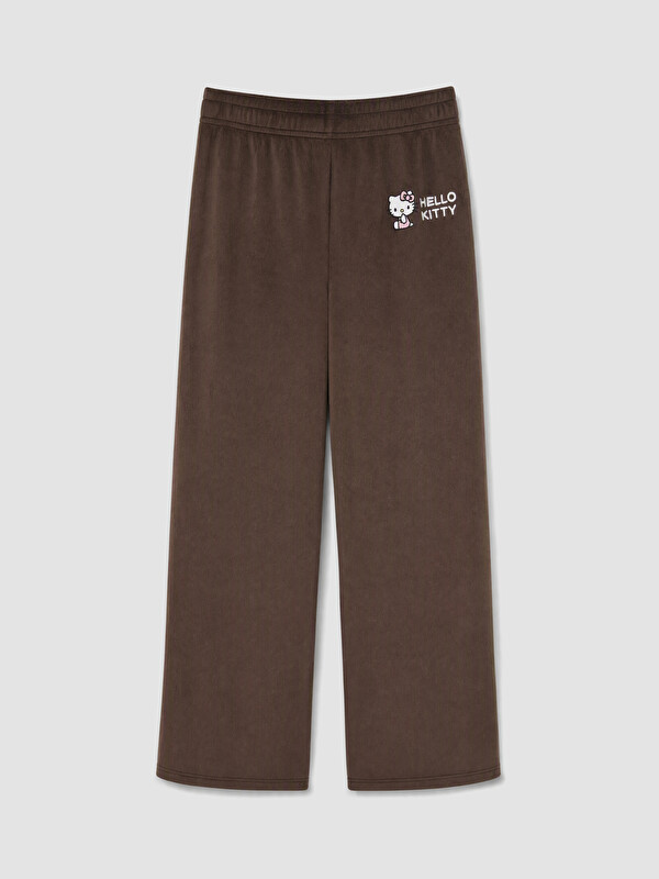 LCW Kids Girl Brown Sweatpants