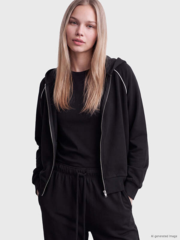 Natuvera Hooded Women's Zippered Sweatshirt