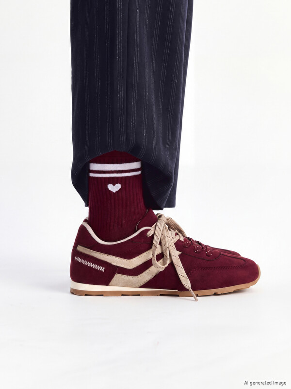 LCW STEPS Suede Look Girls' Sports Shoes
