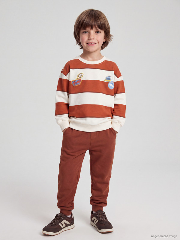 LCW Kids Prugasti set za dječake