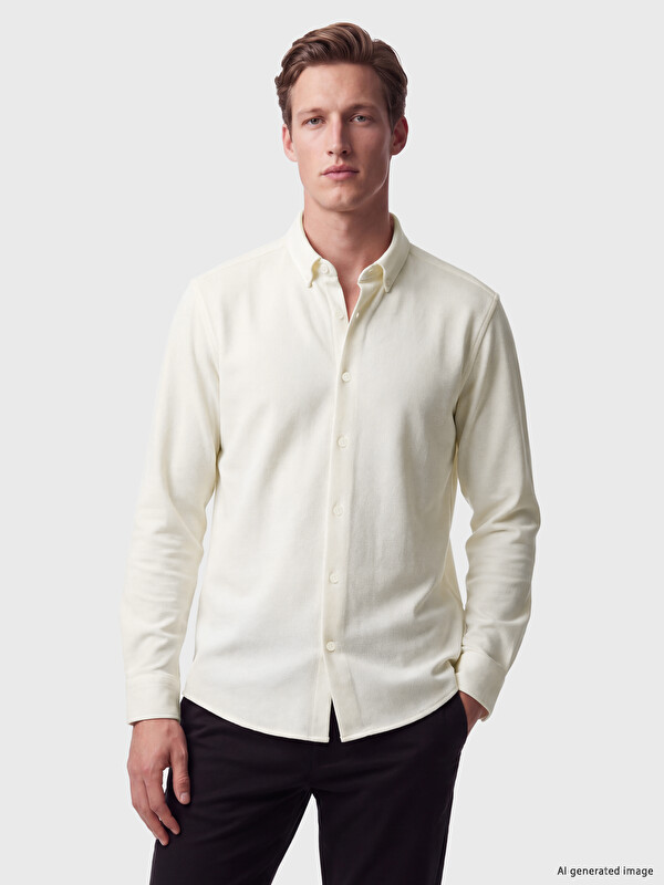 SOUTHBLUE Slim Fit Men's Shirt