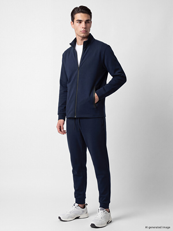 LCWAIKIKI Classic پانتۆنی تەرەکسوتی غارغارێن پیاوان Regular Fit