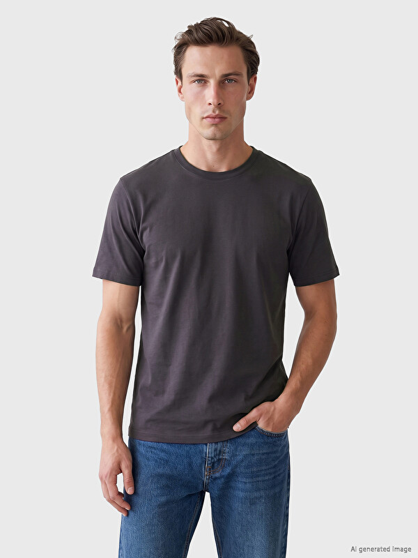 LCWAIKIKI Classic Crew Neck Men's T-Shirt